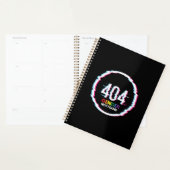 404 Geslacht Niet gevonden | Funny LGBTQ | Pride Planner (Display)