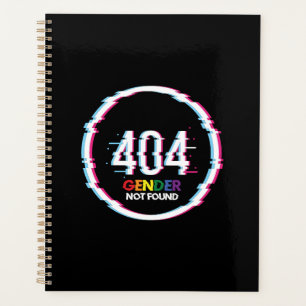 404 Geslacht Niet gevonden   Funny LGBTQ   Pride Planner
