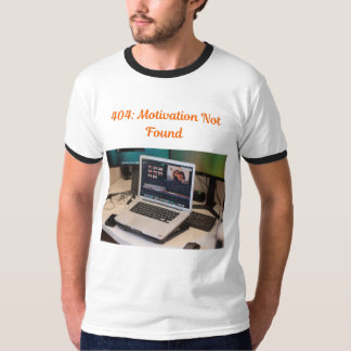 404 Motivatie Niet Gevonden Grappig Meme T-shirt