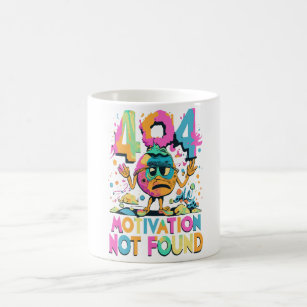 404 - Motivatie niet gevonden Koffiemok
