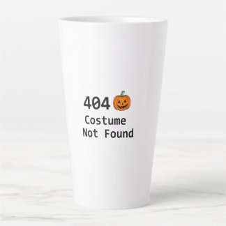 404 Niet gevonden kostuum Latte Mok