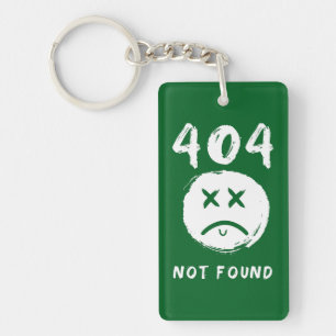 404 niet gevonden sleutelhanger