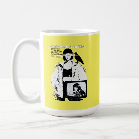 404: Normal Not Found – Glitched Soul Koffiemok (Links)