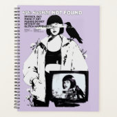 404: Normal Not Found – Glitched Soul Planner (Voorkant)