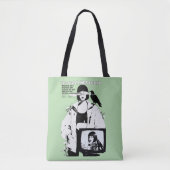 404: Normal Not Found – Glitched Soul Tote Bag (Voorkant)