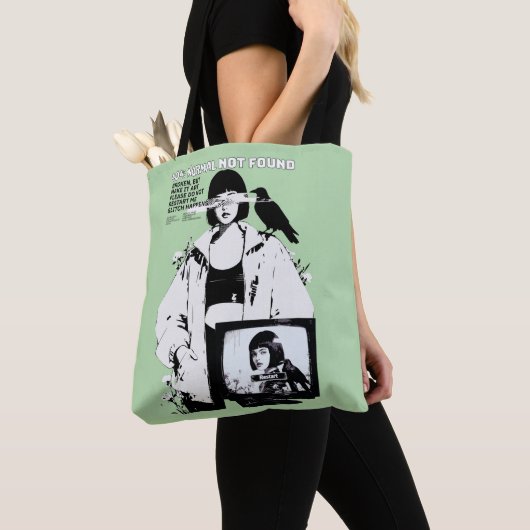 404: Normal Not Found – Glitched Soul Tote Bag (Dichtbij)