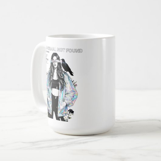 404 – Normal Not Found Koffiemok (Voorkant links)