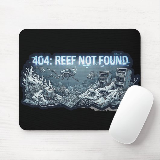 404 Reef Not Found – Underwater Tech Graveyard Muismat (Met muis)