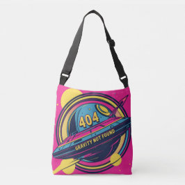 404 Zwaartekracht niet gevonden - Retro Space Pop  Crossbody Tas