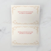 4061 Succes Musical, Trolley Car Kaart (Binnen)