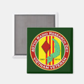 407ste RRD - ASA Vietnam Magneet (Voorkant / Achterkant)