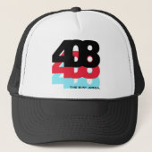 408 Area Code Trucker Pet (Voorkant)