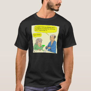 408 gebitten hemorroïde Cartoon T-shirt
