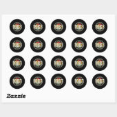 40 1983 40ste ronde sticker (Vel)
