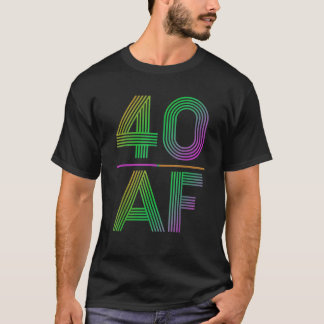 40 AF 40e verjaardag Classic T-Shirt