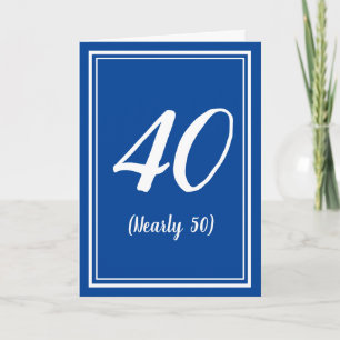 40 (bijna 50) grappige broertje voor vaders verjaa kaart