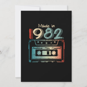 40 Birthday Gifts Year Old Made in 1982 Save The Date