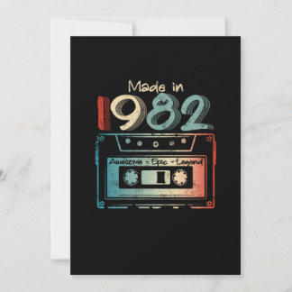 40 Birthday Gifts Year Old Made in 1982 Save The Date