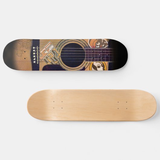 40: Bmore Guitar (Rob White) Skateboard (Horizontaal)