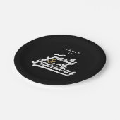 40 borden en fabelpapier papieren bordje (Gekanteld)