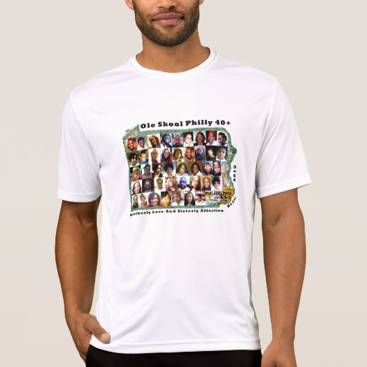 40+ Collage No.3 T-shirt (Voorkant)