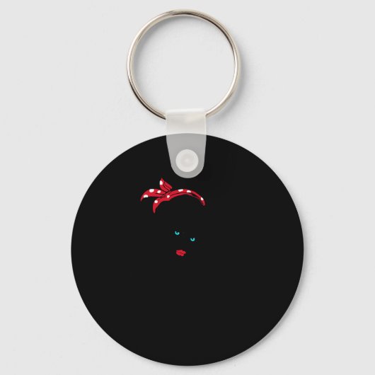 40.Dialyse Zenuwdialyse Verpleegster Rosie De Rive Sleutelhanger (Voorkant)