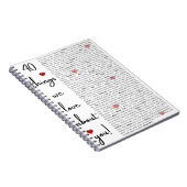 40 dingen waar we van houden. notitieboek (Rechterzijde)