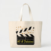 40 EN EEN FANTASTISCHE FILM QUEEN GROTE TOTE BAG (Voorkant)