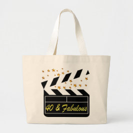 40 EN EEN FANTASTISCHE FILM QUEEN GROTE TOTE BAG