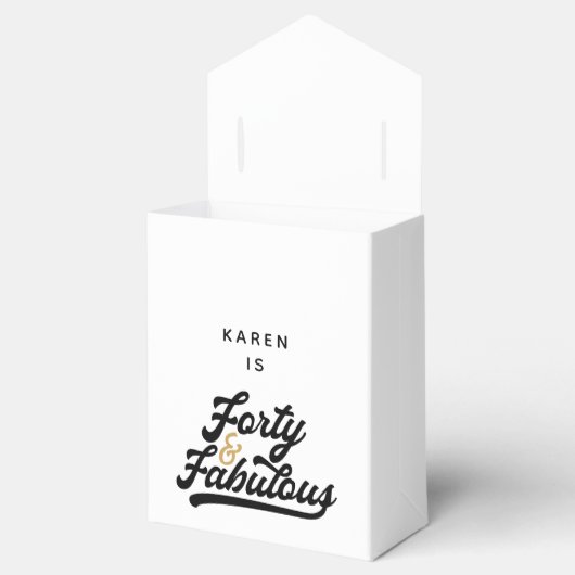 40 en een geweldige gunstdoos bedankdoosjes (Geopend)