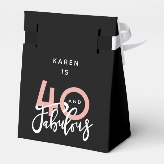 40 en een geweldige gunstdoos bedankdoosjes (Achterkant)