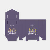 40 en een geweldige gunstdoos bedankdoosjes (Uitgevouwen)