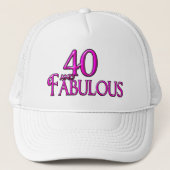 40 en Fabelachtig Trucker Pet (Voorkant)