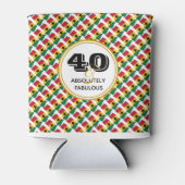 40 en Fabulous GHANA Blikjeskoeler (Voorkant)