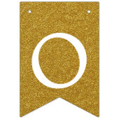 40 en Fabulous Gold Foil Verjaardagsbanner Vlaggetjes (Derde vlag)