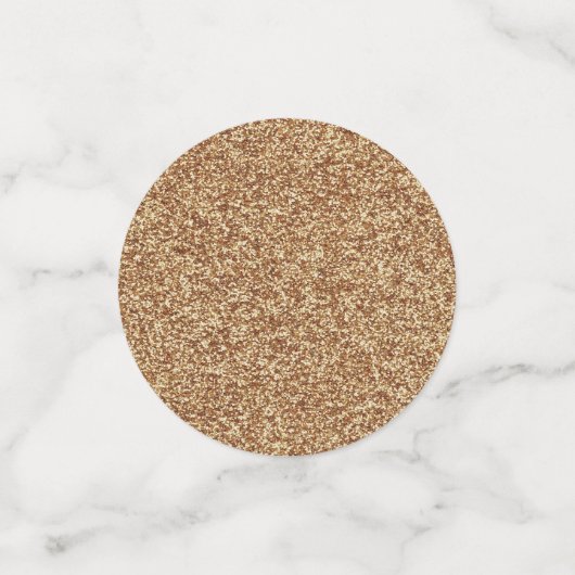 40 en Fabulous Gold Glitter Photo 40th Birthday Confetti (Kleine voorkant)