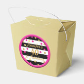 40 en Fabulous Gouden Chinese Voedseldozen Bedankdoosjes (Achterkant)