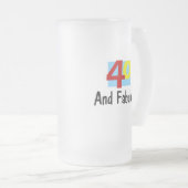 40 en Fabulous Matglas Bierpul (Voorkant rechts)