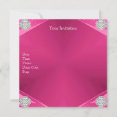 40- en Fabulous Pink Exotic Animal Jewel Birthday Kaart (Achterkant)