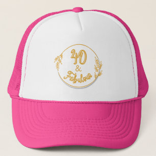 40 en Fabulous Trucker Pet