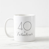 40 en Fabulous Verjaardagscadeau Mok (Links)