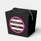 40 en Fabulous Zwart Chinees Voedseldozen Bedankdoosjes (Achterkant)