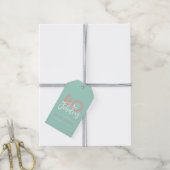 40 en fantastisch cadeau label cadeaulabel (Met Touw)