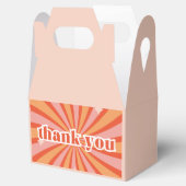 "40 en fantastisch", "dank u" cadeau retro bedankdoosjes (Geopend)