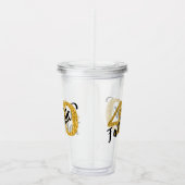 40 en Fantastisch Goud Glitter Cadeaufeest Acryl Drinkbeker (Rechts)