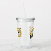 40 en Fantastisch Goud Glitter Cadeaufeest Acryl Drinkbeker (Links)