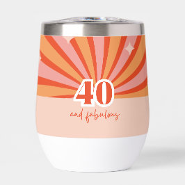 "40 en fantastisch", retro verjaardagscadeau