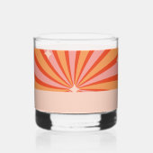 "40 en fantastisch", retro verjaardagscadeau whisky glas (Achterkant)