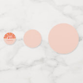 "40 en fantastisch", retro verjaardagsfeesttafel confetti (Voorkanten)