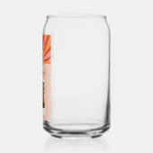 40 en fantastische foto cadeau, retro verjaardag blikvorm glas (Links)